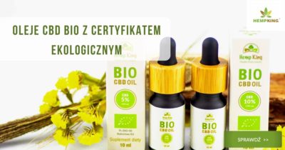 Oleje CBD BIO z Certyfikatem Ekologicznym