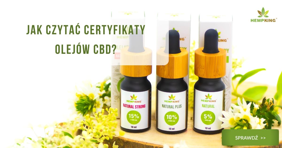 W jaki sposób czytać certyfikaty olejków konopnych