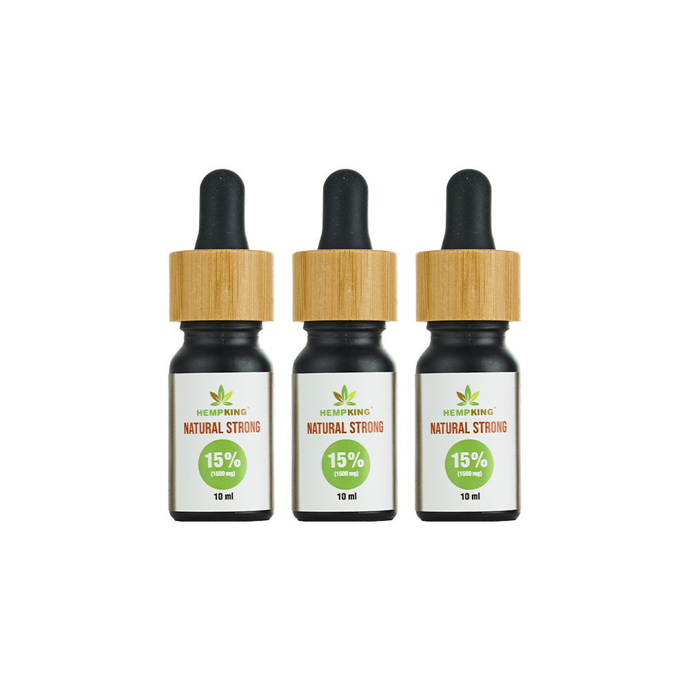 olej CBD 15 Natural strong x3
