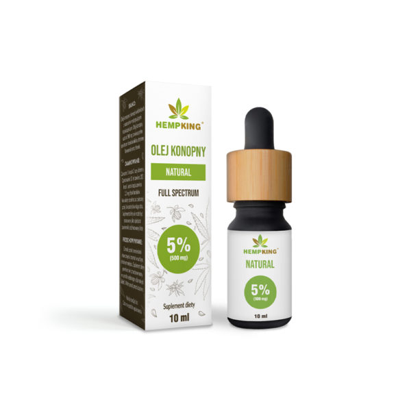 olejek konopny 5% 500 mg CBD