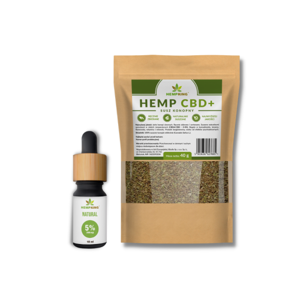 olejek cbd 5% natural susz