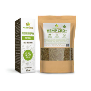 olej cbd 5% + susz konopny