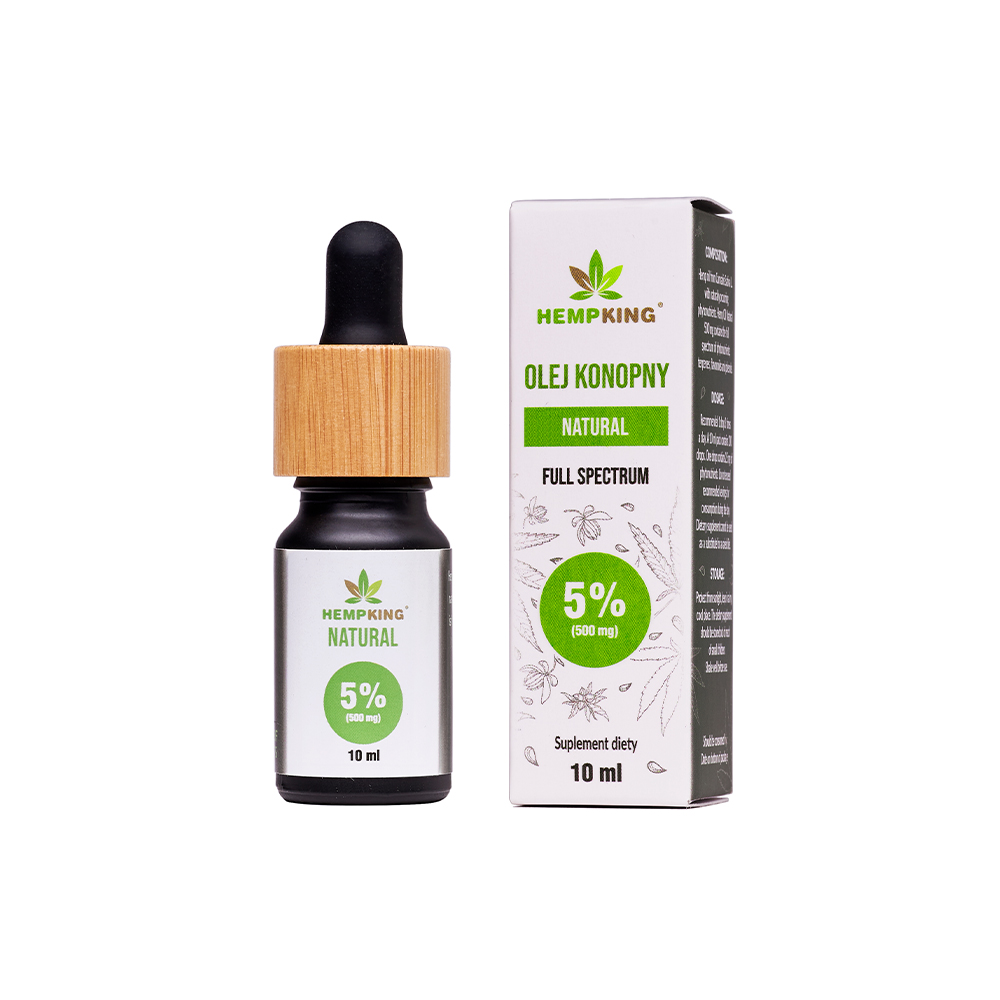 olej CBD 5% natural