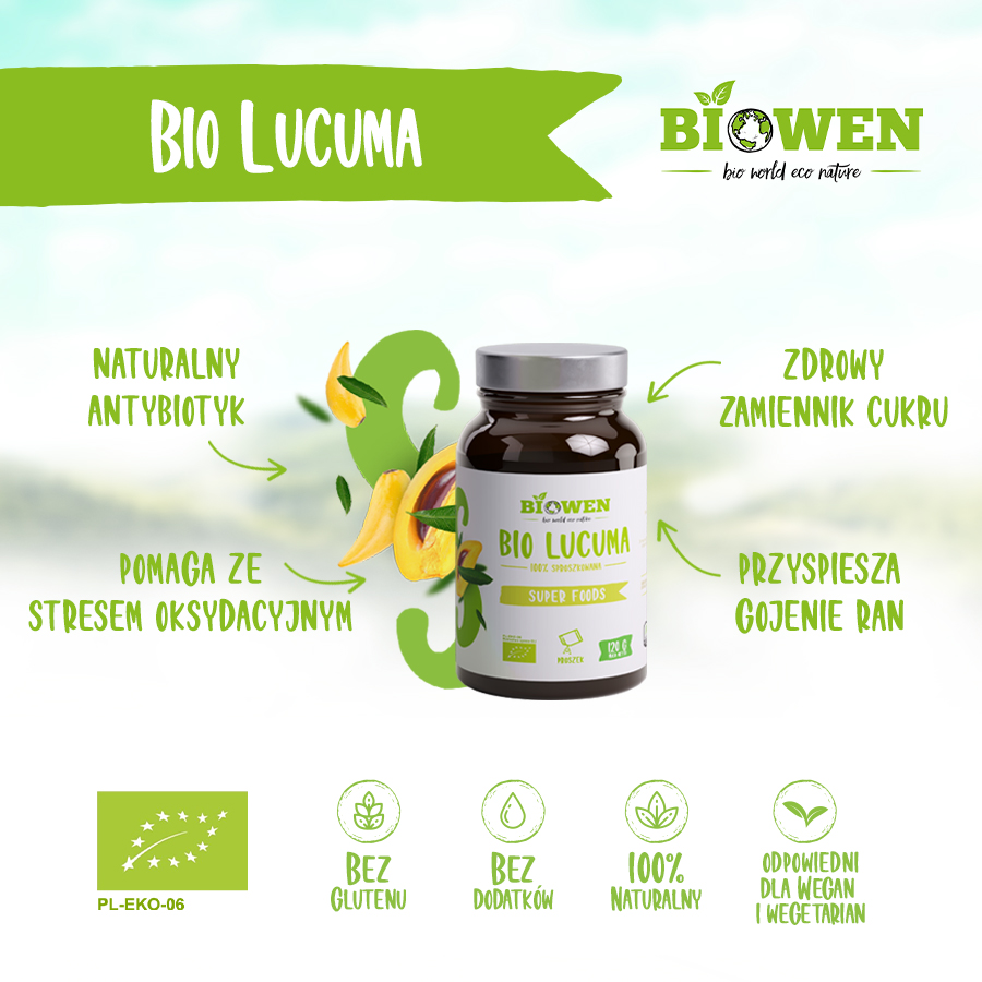 bio lucuma właściwości