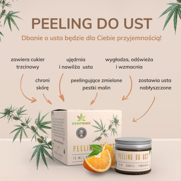 peeling do ust własciwosci