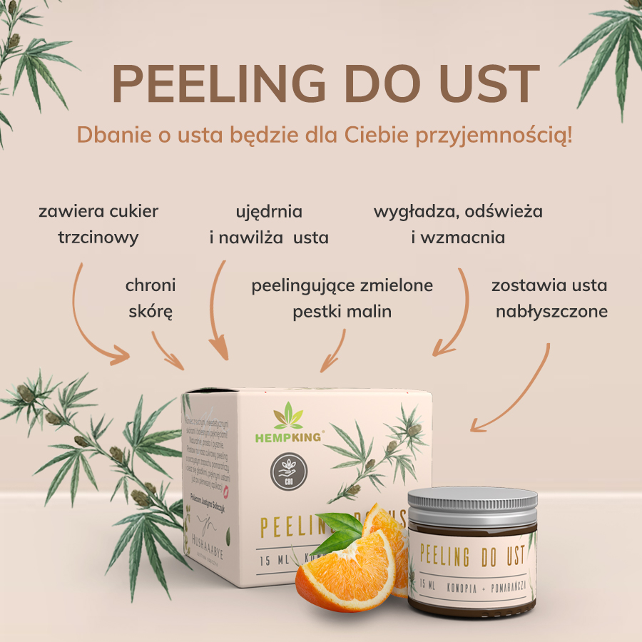 peeling do ust własciwosci