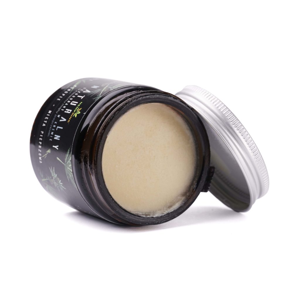 hempking naturalny dezodorant w kremie - otwarty