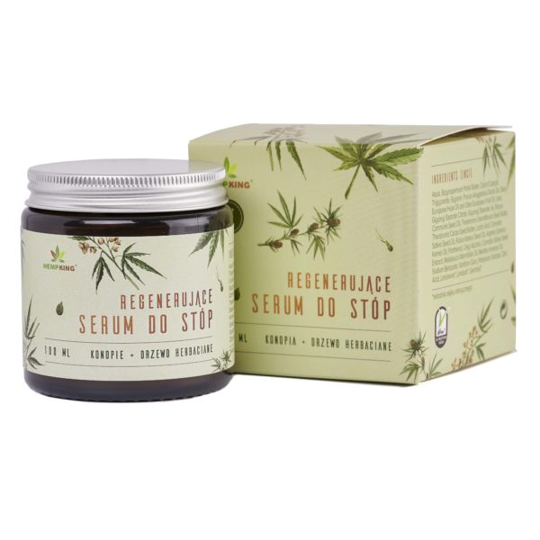 regenerujące serum do stóp hempking