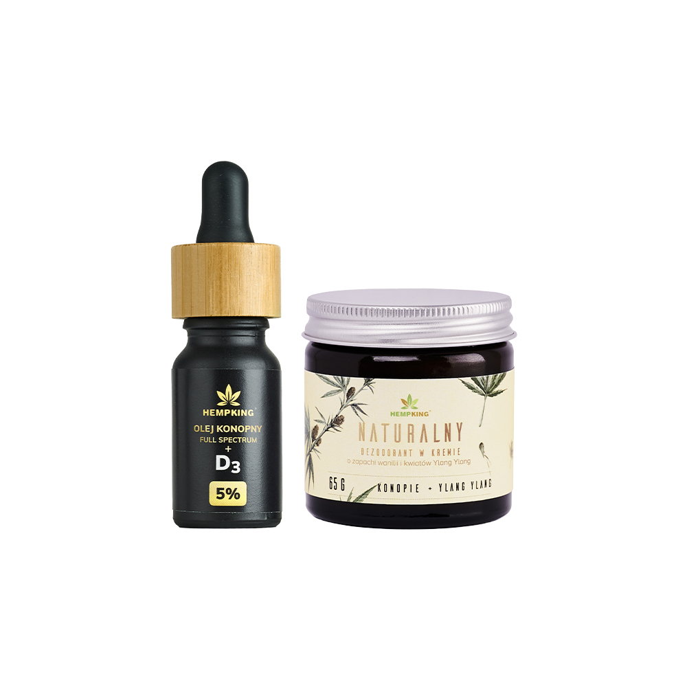 CBD 5% D3 i dezodorant