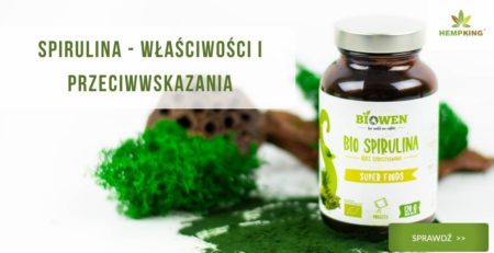 właściowści spiruliny