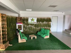 stoisko hempking z kanabafestu