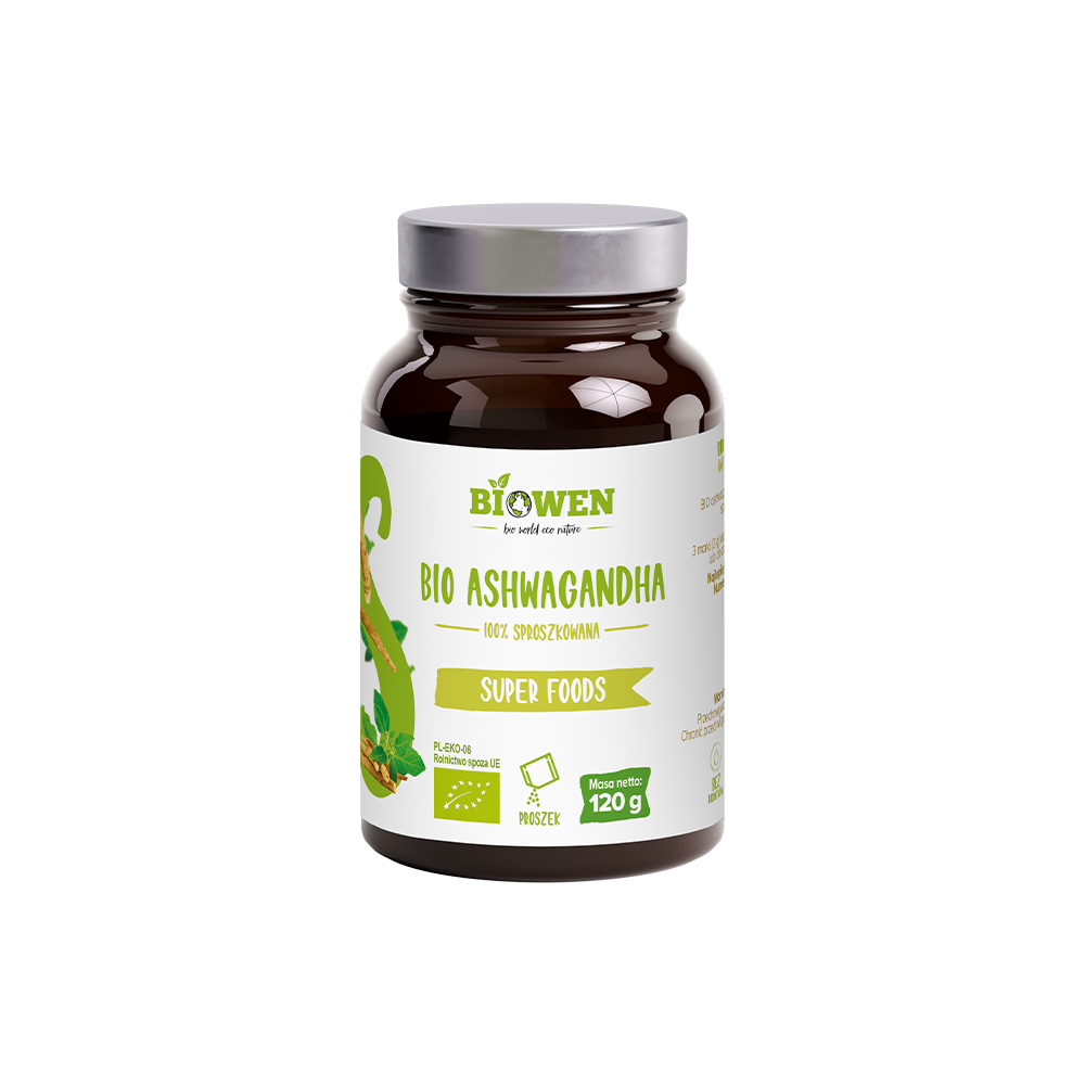 bio ashwagandha w proszku biowen