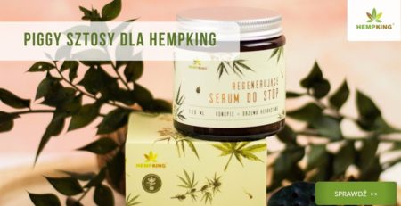 piggy sztody dla serum do stóp hempking slajder