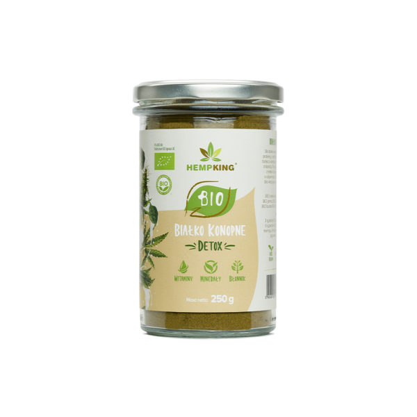 Białko konopne Detox 250 g HempKing