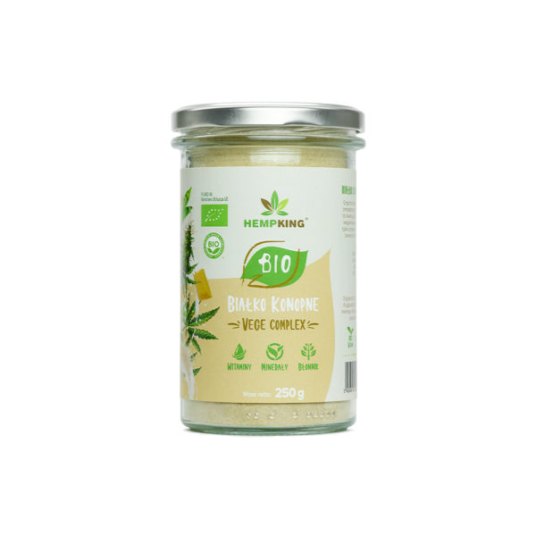 Białko konopne Vege Complex Bio 250 g HempKing