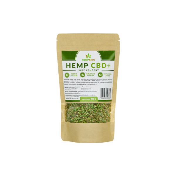 Susz CBD+ konopny 40 g HempKing