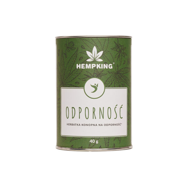 Herbata konopna na odporność 40g Hempking