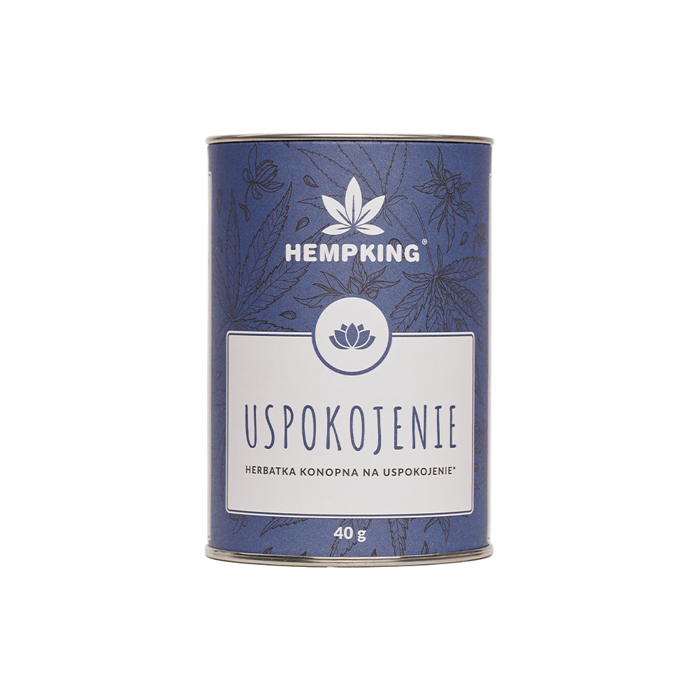 Herbata konopna na uspokojenie 40 g HempKing