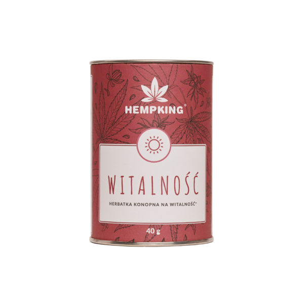 Herbata konopna na witalność 40 g HempKing