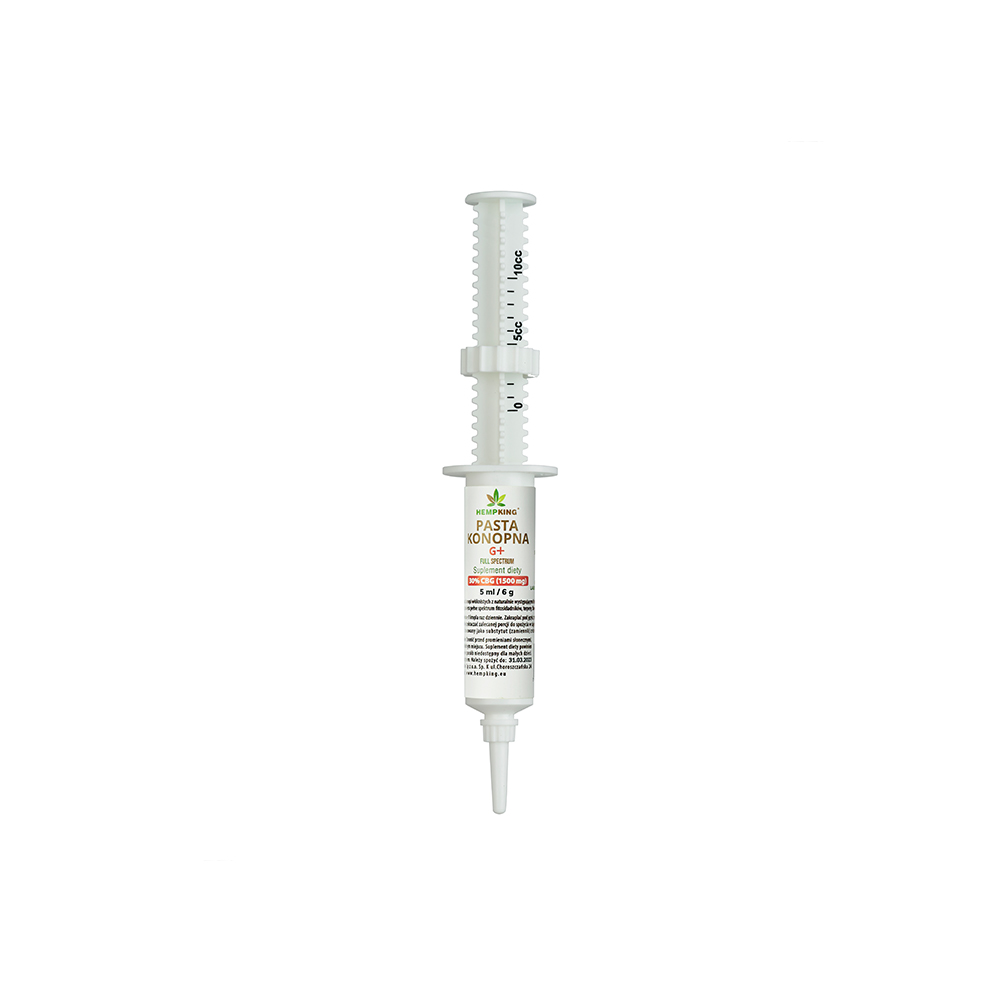 Pasta konopna G+ full spectrum suplement diety z CBD 30% HempKing