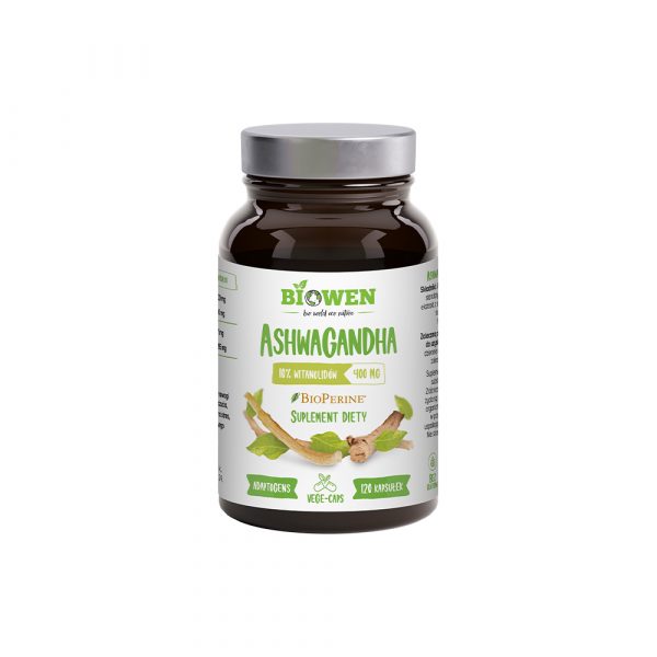 Ashwagandha Biowen w kapsułkach