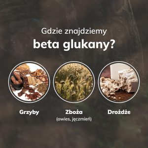 beta glukany wystepowanie