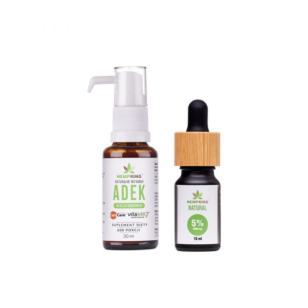 zestaw cbd 5% + ADEK