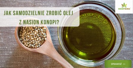 przepis na olej z konopi
