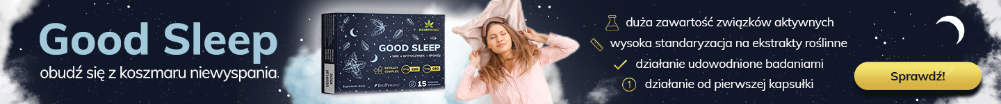 Premiera kapsułek na sen Good Sleep