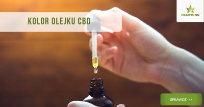 Kolor olejku CBD
